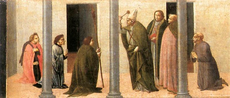  Predella: Consecration of the Church of the Innocents